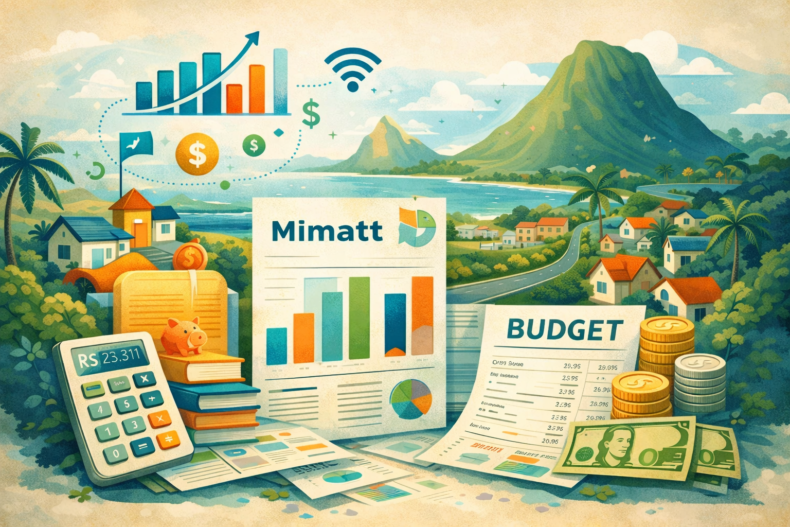 Illustration éditoriale de Mimatt