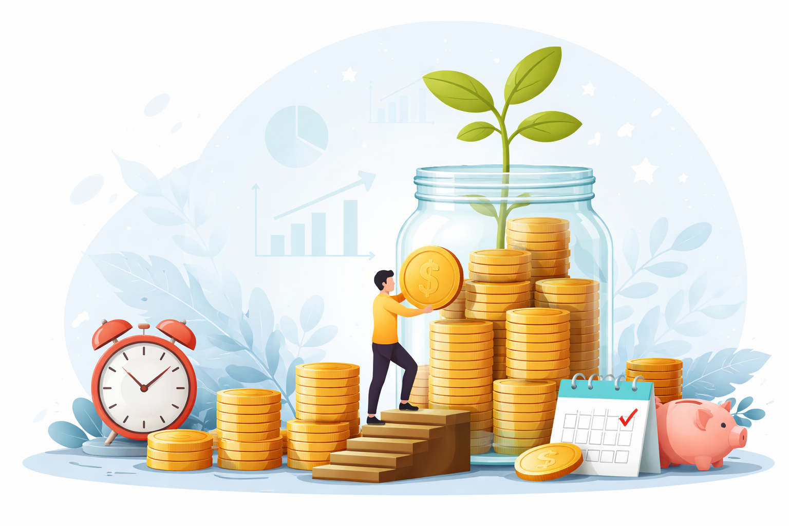 Illustration de l’épargne disciplinée